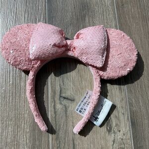 Disney Pink Sequin Ears Headband